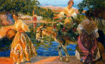 Grupa valenciana Artwork by Jose Mongrell Torrent