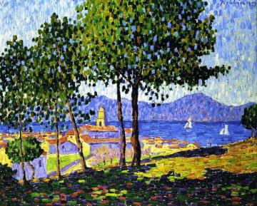 Saint Tropez, the Effect of Sunlight Artwork by Francis Picabia