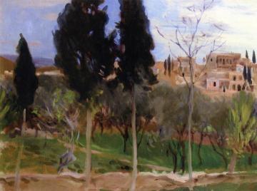 Mediterranean Landscape Artwork by John Singer Sargent
