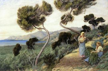 Bordighera Artwork by George Howard, 9th Earle of Carlisle