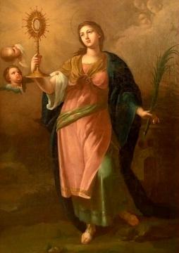 St. Barbara Artwork by Francisco Bayeu y Subias