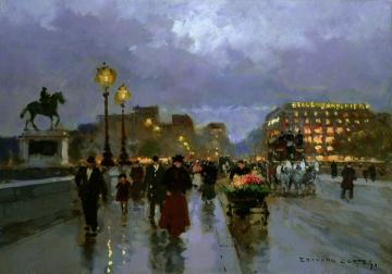Pont-Neuf Artwork by Edouard Léon Cortes