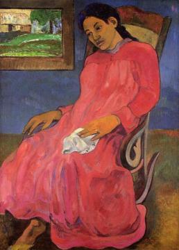 Faaturuma Artwork by Paul Gauguin