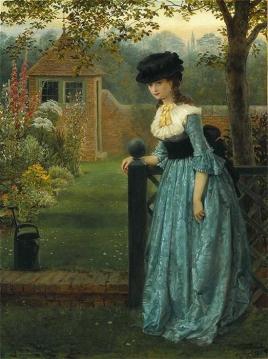 Clarissa Artwork by George Dunlop Leslie
