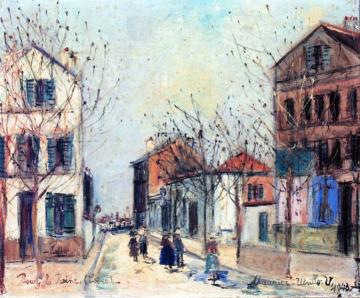 Bourg La Reine Artwork by Maurice Utrillo