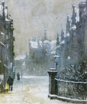 The Window from My Studio (Cheyne Gardens, London0 Artwork by Anna Mary Richards Brewster