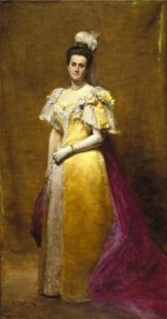Portrait Of Emily Warren Roebling Artwork by Emile Carolus-Duran
