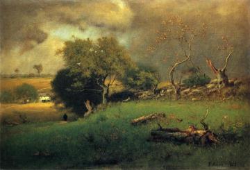 The Storm Artwork by George Inness