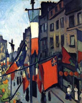 July 14th at Havre Artwork by Albert Marquet
