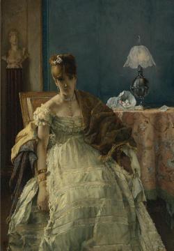 Lovelorn Artwork by Alfred Stevens