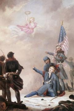 Death of a Soldier Artwork by George M. Ottinger