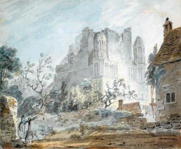 East Malling Alley Abbey, Kent Artwork by Joseph Mallord William Turner