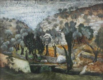 The Valley Artwork by John Arthur Malcolm Aldridge