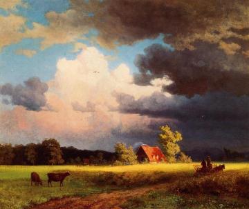 Bavarian Landscape Artwork by Albert Bierstadt