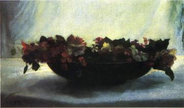 Bowl of Flowers Artwork by John La Farge