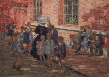 Deurle Kindergarten Artwork by Jenny Montigny