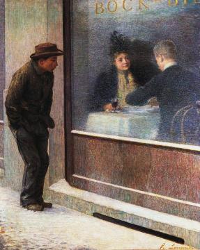 Reflexion D'un Affame Artwork by Emilio Longoni