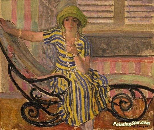 La cigarette Artwork by Henri Lebasque
