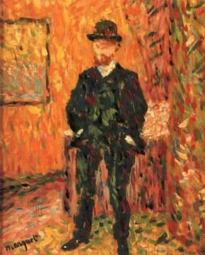 Portrait of Aldre Rouveyre Artwork by Albert Marquet