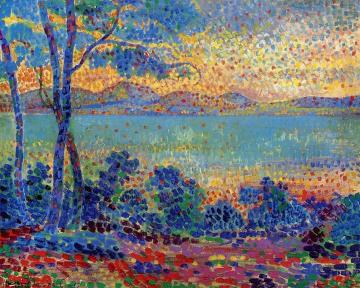 Provence Landscape Artwork by Henri Edmond Cross