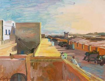 The Walls of Azemmour Artwork by Edy Legrand