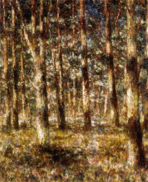 A Forest Web Artwork by Christian Rohlfs