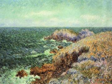 The Rocks of Saint-Lunaire Artwork by Gustave Loiseau