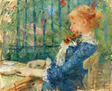 Tea Artwork by Berthe Morisot