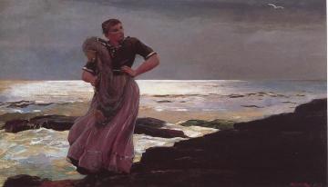 Light on the Sea Artwork by Winslow Homer