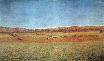 Landscape Artwork by Giovanni Segantini