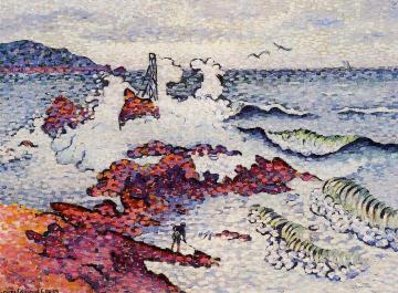 The Mediterranean, East Wind Artwork by Henri Edmond Cross