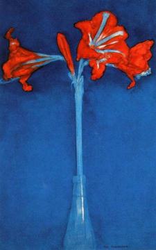 Amaryllis Artwork by Piet Mondrian