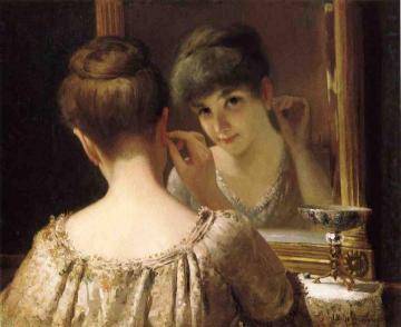 The Coquette Artwork by James Wells Champney