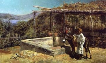 By the Well Artwork by Edwin Lord Weeks