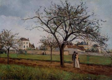 The House of Pere Gallien, Pontoise Artwork by Camille Pissarro