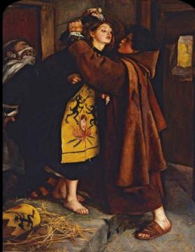 Escape Of The Heretic, 1559 Artwork by Sir John Everett Millais
