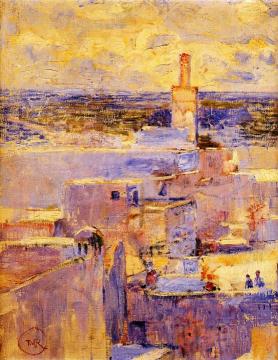 View of Meknes, Morocco Artwork by Theo van Rysselberghe