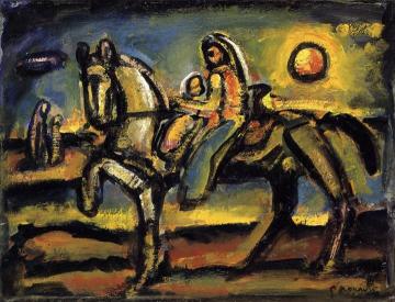 Vers le bled Artwork by Georges Rouault