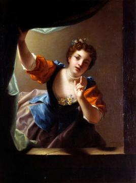 L’indiscrète Artwork by Jean Raoux