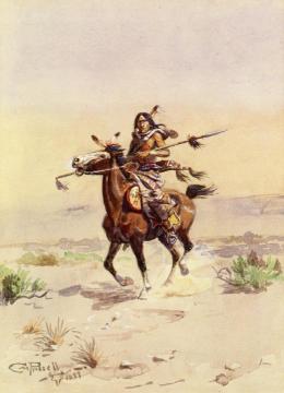 Nobleman of the Plains Artwork by Charles Marion Russell