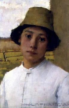 The Young Farmhand Artwork by Henry la Thangue