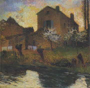 House of Marie Louise in Labastide Artwork by Henri Martin