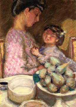 A Plate Of Figs Artwork by Pierre Bonnard