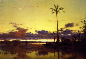 Lagoon Of The Guayaquil Artwork by Louis Remy Mignot