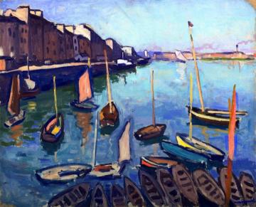 The Port, Le Havre Artwork by Albert Marquet
