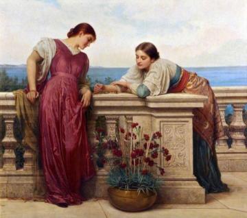 Dolce far niente Artwork by Charles Edward Perugini