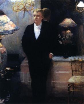 Octave Maus Reading Artwork by Theo van Rysselberghe