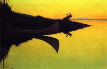 Comming To The Call Artwork by Frederic Remington