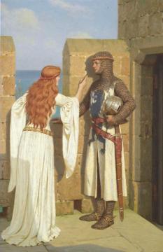 The Shadow Artwork by Edmund Blair Leighton