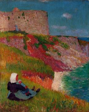 View of Port Louis Artwork by Henry Moret